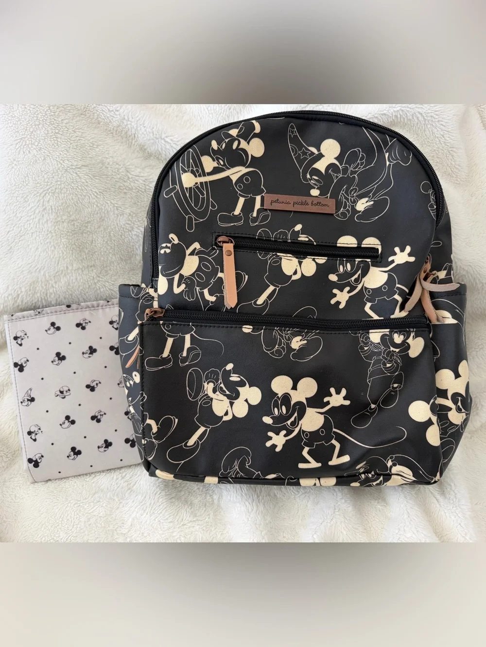 Petunia Pickle Bottom Disney Baby Mickey Mouse 90th Anniversary Ace Backpack - Picture 1 of 15